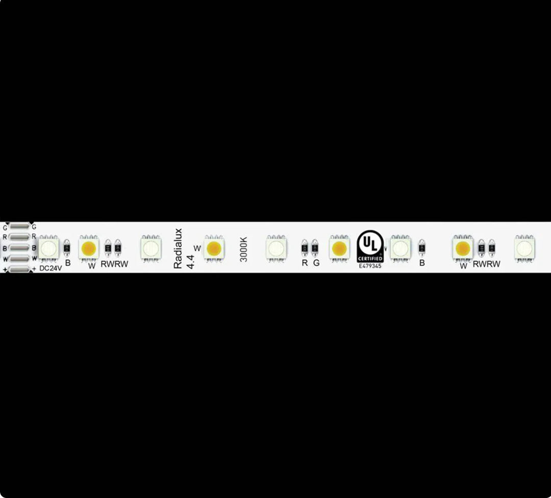 Radialux 4.4 - 24V RGB LED Tape Light ,16.4 ft.