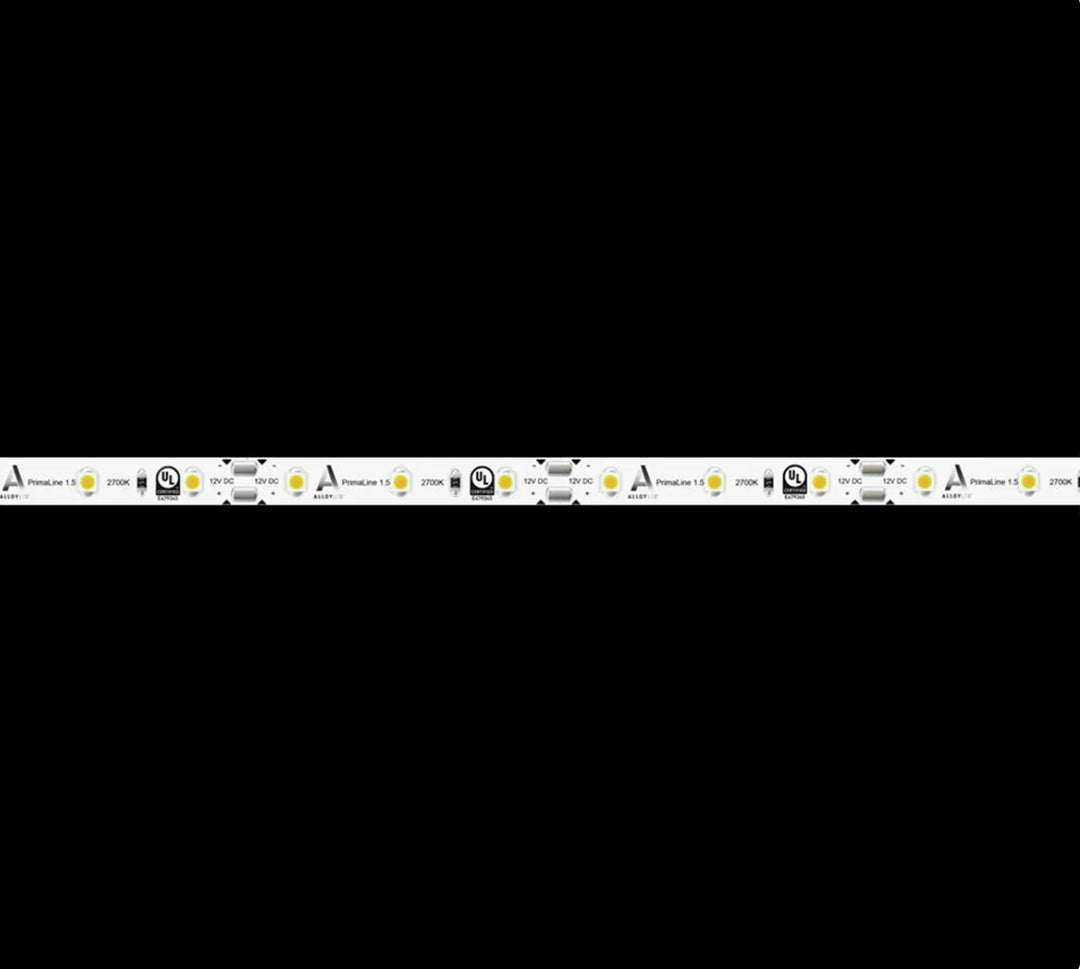 PrimaLine 1.5 - 12V LED Tape Light - 95+ CRI, 16.4 ft