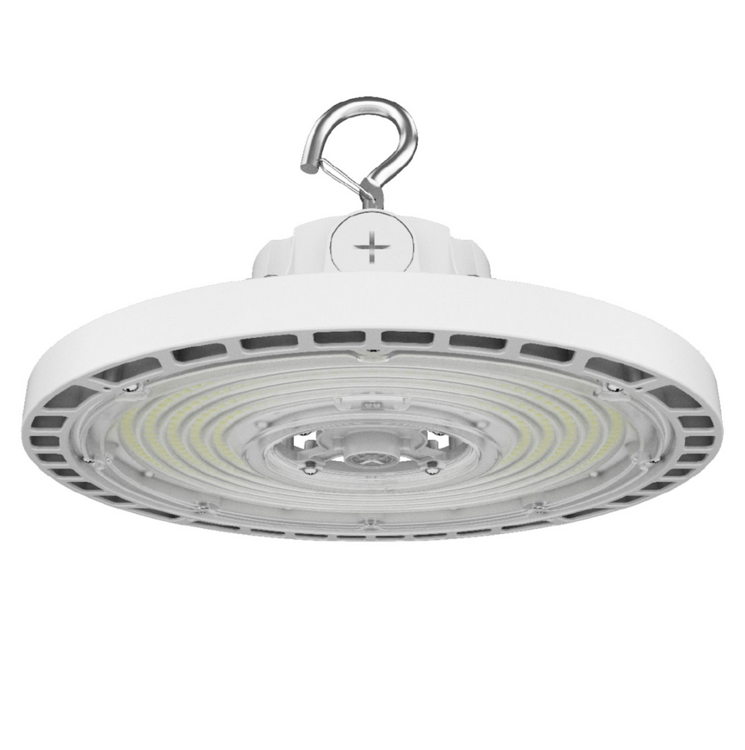 UFO High Bays EcoValue Line, 240W/200W/180W, 2CCT, 120V-277V - White