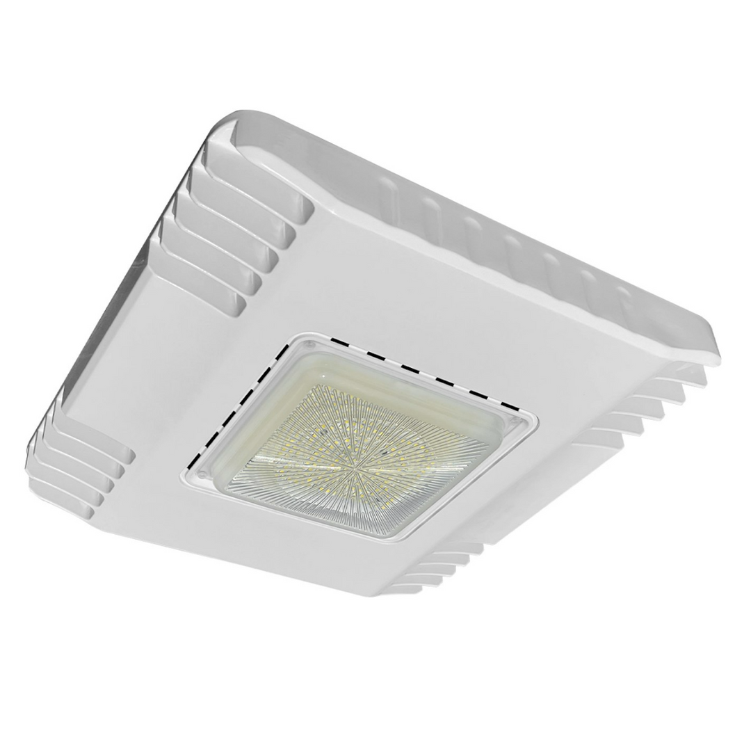 Large Square Canopy: Slim-Line, 150W/86W/53W, 2CCT - White