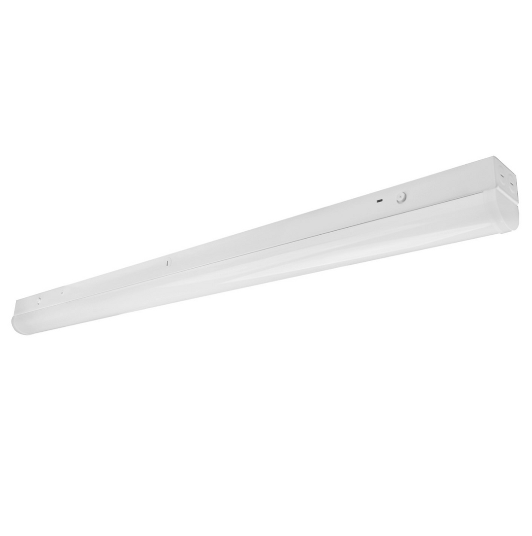 4 FT Round Strip: 5CCT & Sensor Ready, 20W/30W/40W, 120-277V - White