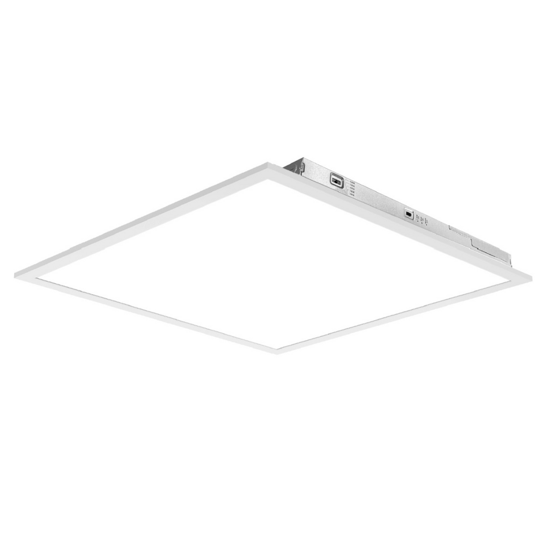 2x2 LED Panel: BackLit Line, 12W/17W/22W/27W/32W, 5CCT, 120-277V - White