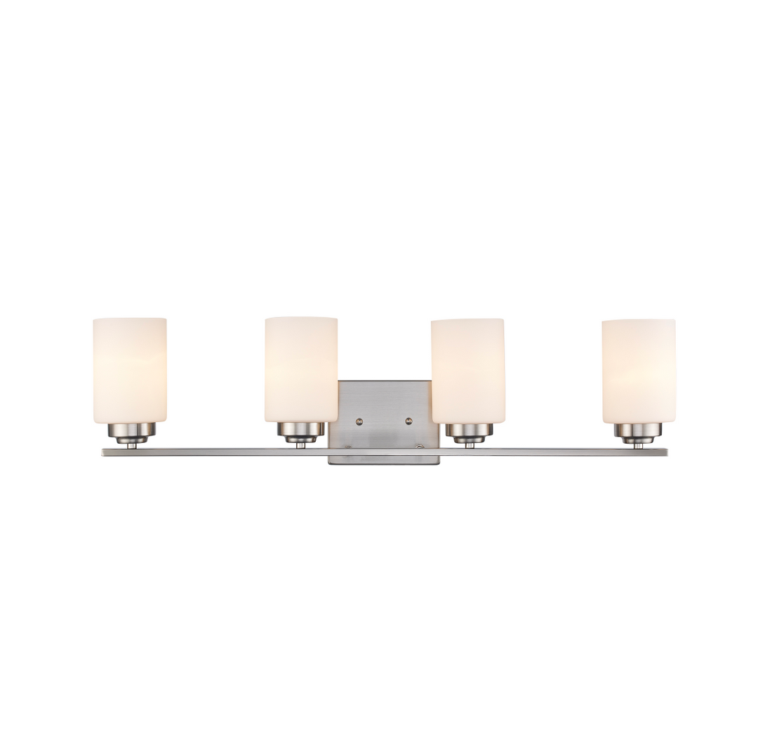 4LT BATH BAR-DOUBLE DISK-BN-OP