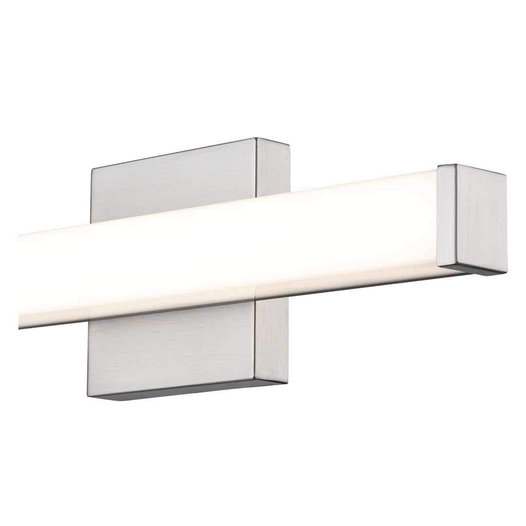 Saavy LED Dimmable Vanity Light Liner Vanity - Brushed Nickel