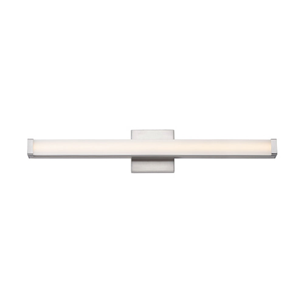 24' Linear Led Frosted - Brushed Nickel