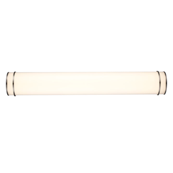 LED Marlow Contemporary Wall Sconce Double Ring - Brushed Nickel