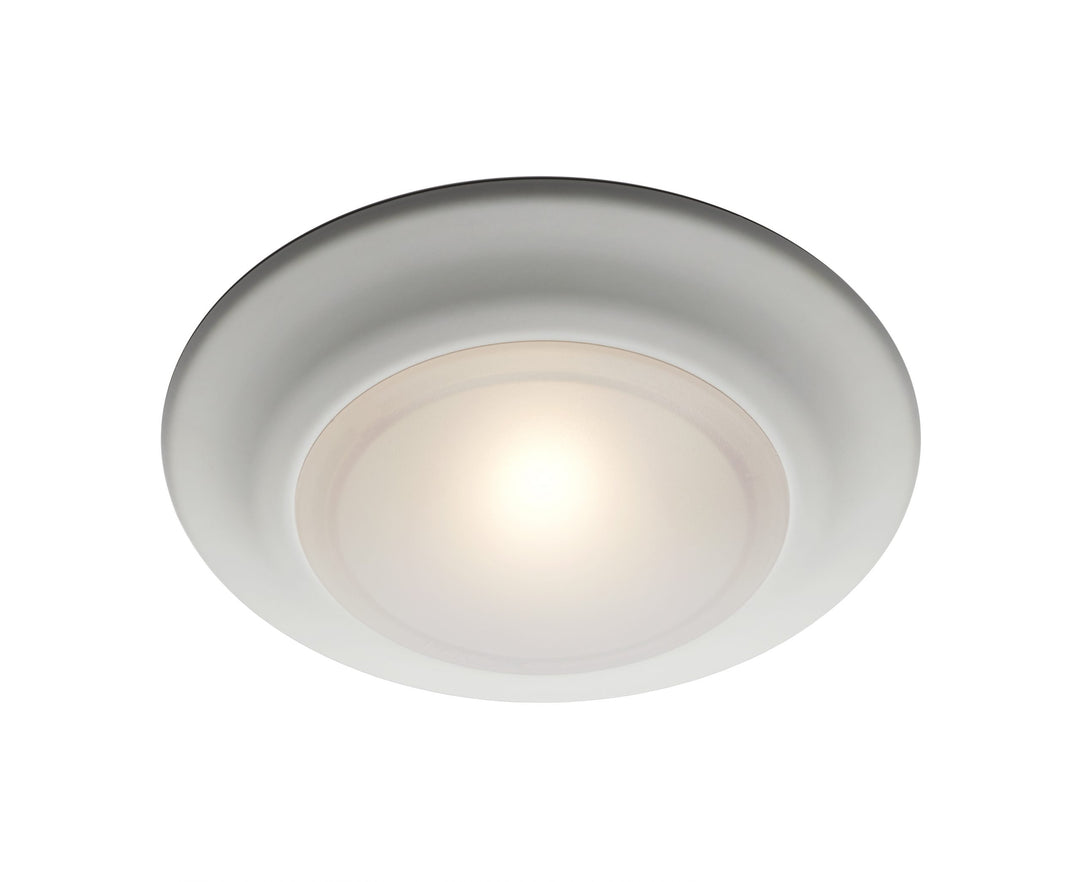 Vanowen 6-In. Dia. Ultra Low-Profile Dimmable LED Flush Mount Ceiling Light - White