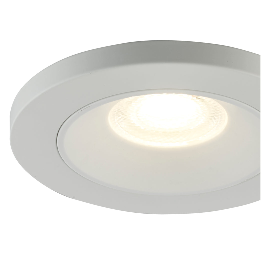 LED Wren Flush Mount Disc - White