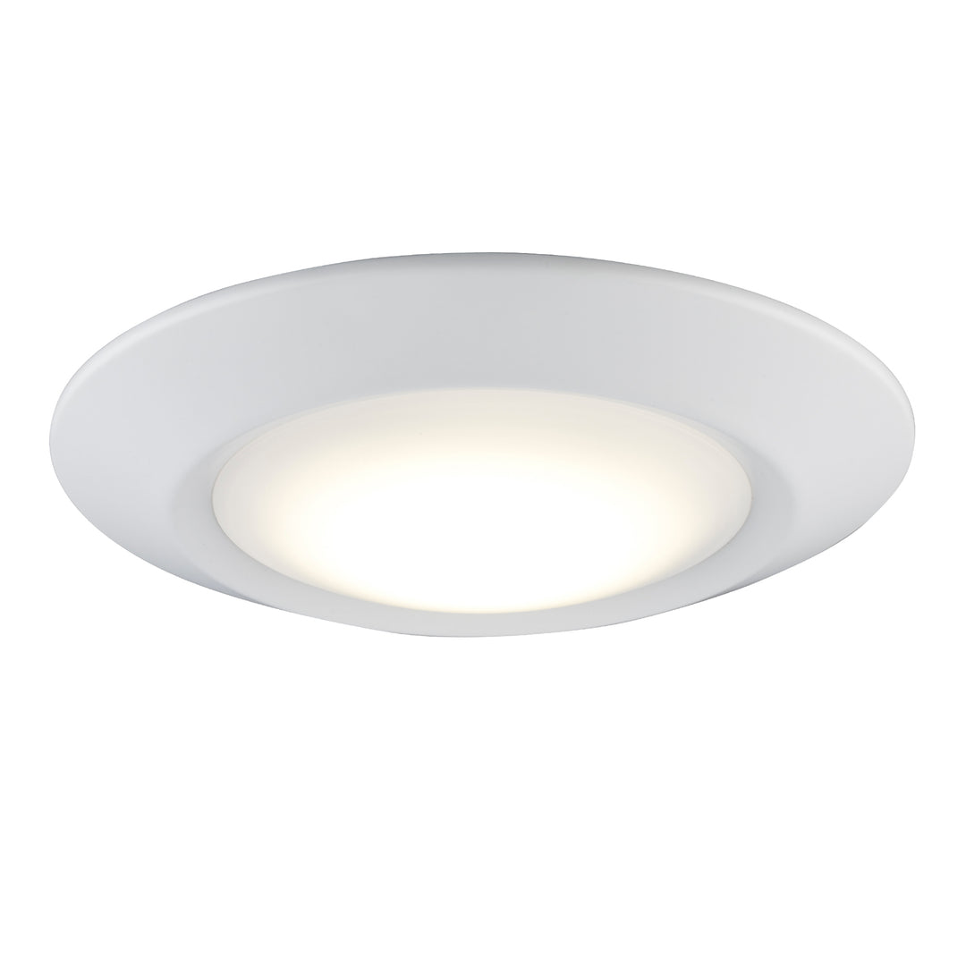 LED Wren Flush Mount Disc - White