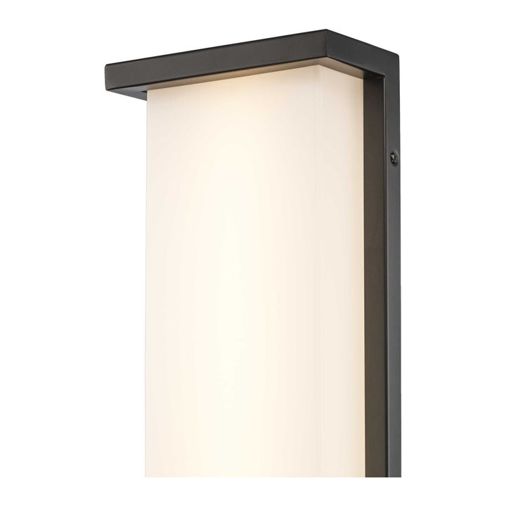 LED Fairbank Outdoor Wall Light - Black