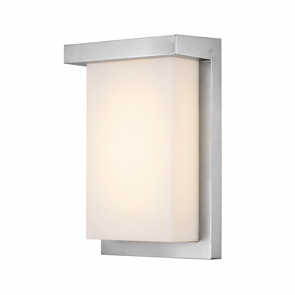 Wayland Outdoor LED Wall Sconce - ADA & JA8 Compliant - Silver | LED-51900 SL