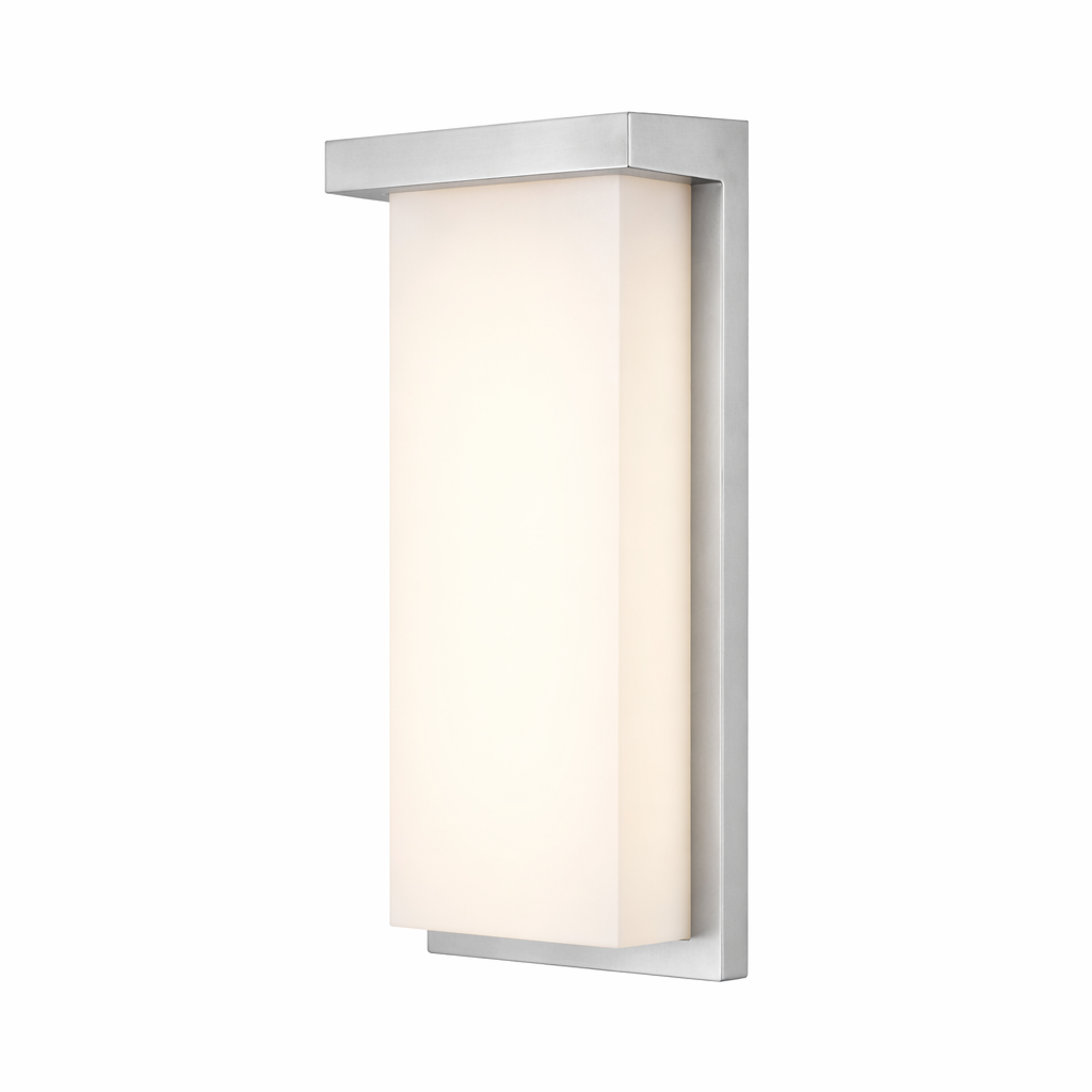 Wayland Outdoor LED Wall Sconce - ADA & JA8 Compliant - Silver | LED-51904 SL