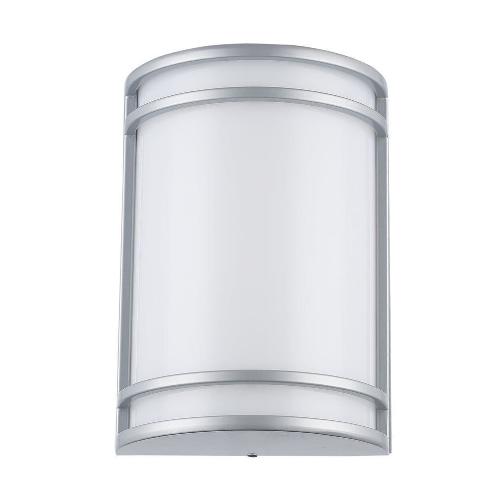 Zorand 10" Outdoor ADA Wall Sconce - Silver | LED-51930 SL