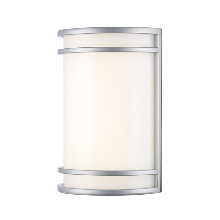 Zorand 10" Outdoor ADA Wall Sconce - Silver | LED-51930 SL