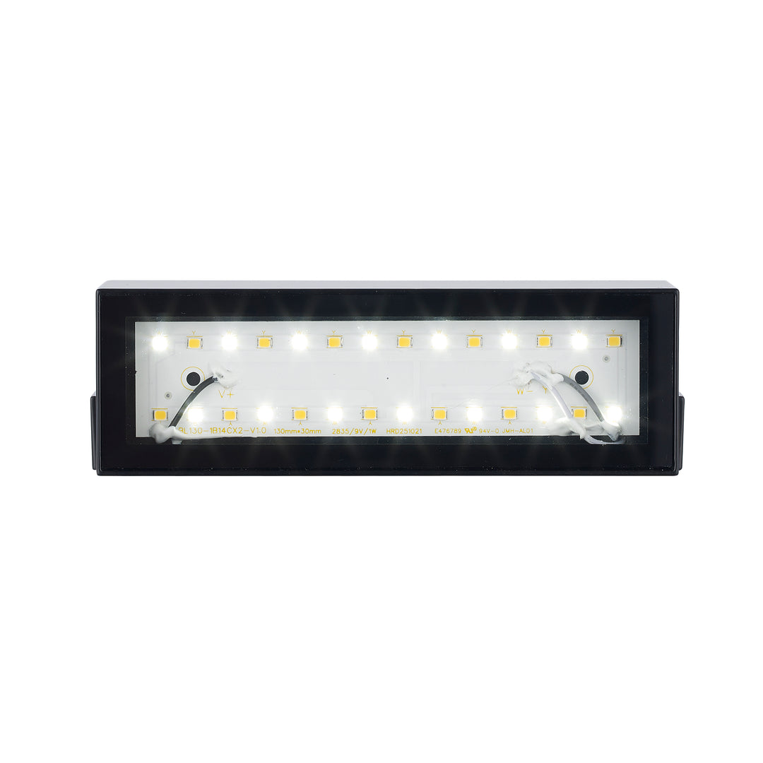 Banks Outdoor LED Wall Light - ADA & JA8 Compliant - Black | LED-51940 BK