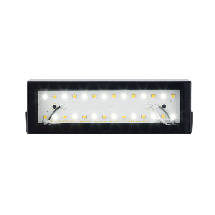 Banks Outdoor LED Wall Light - ADA & JA8 Compliant - Black | LED-51940 BK