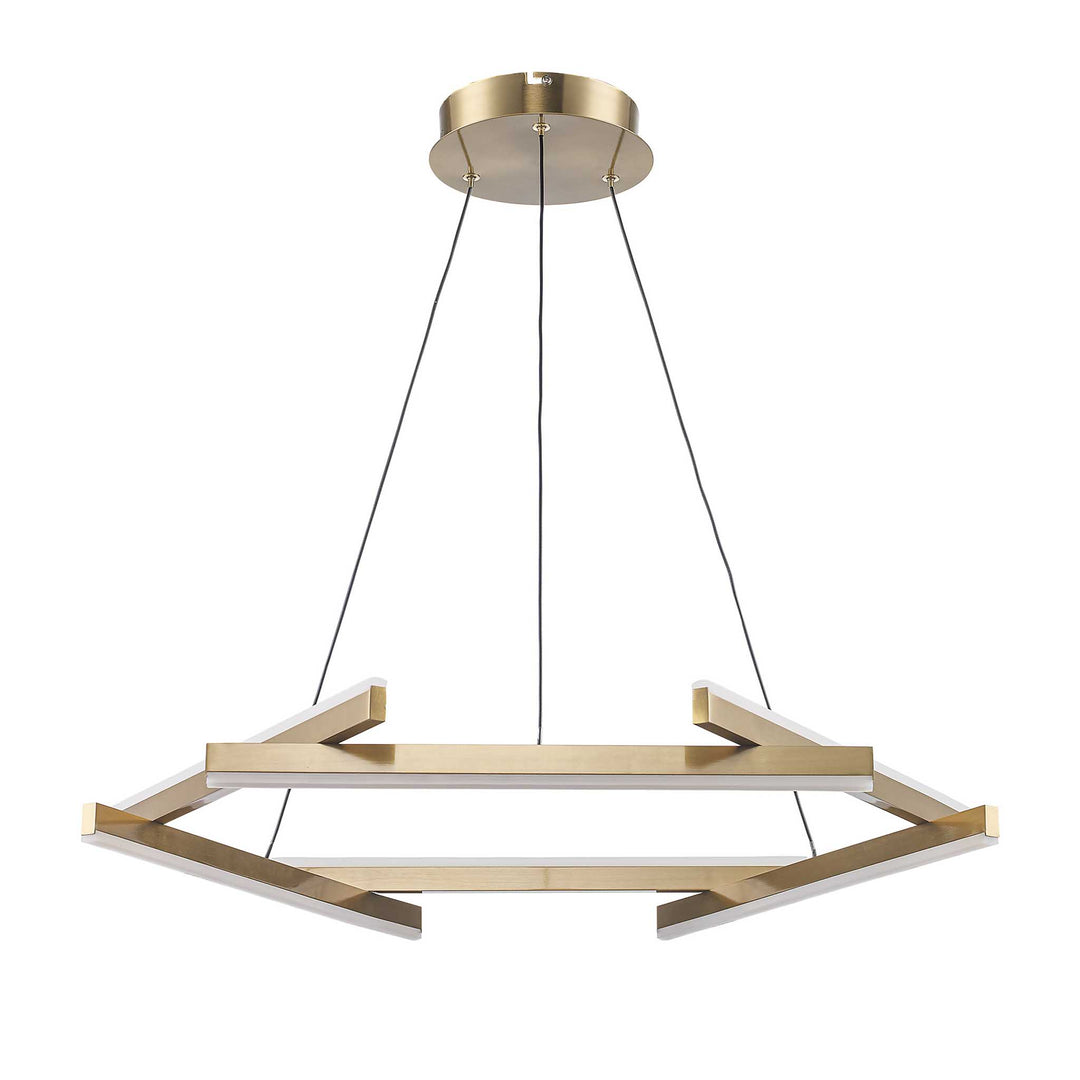 LED Celstia Modern Chandelier - Antique Gold