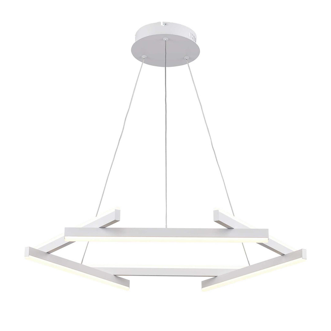 LED Celstia Modern Chandelier - White