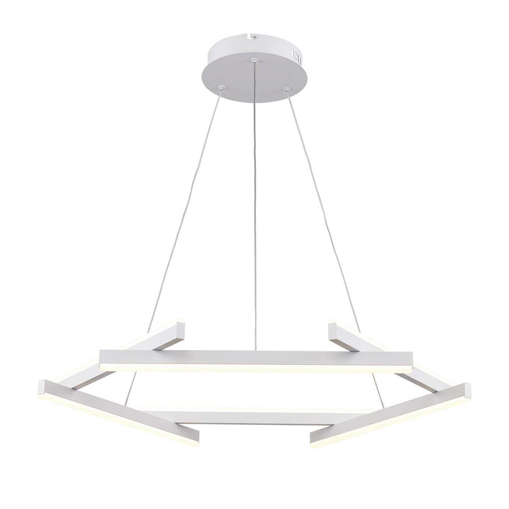 LED Celstia Modern Chandelier - White