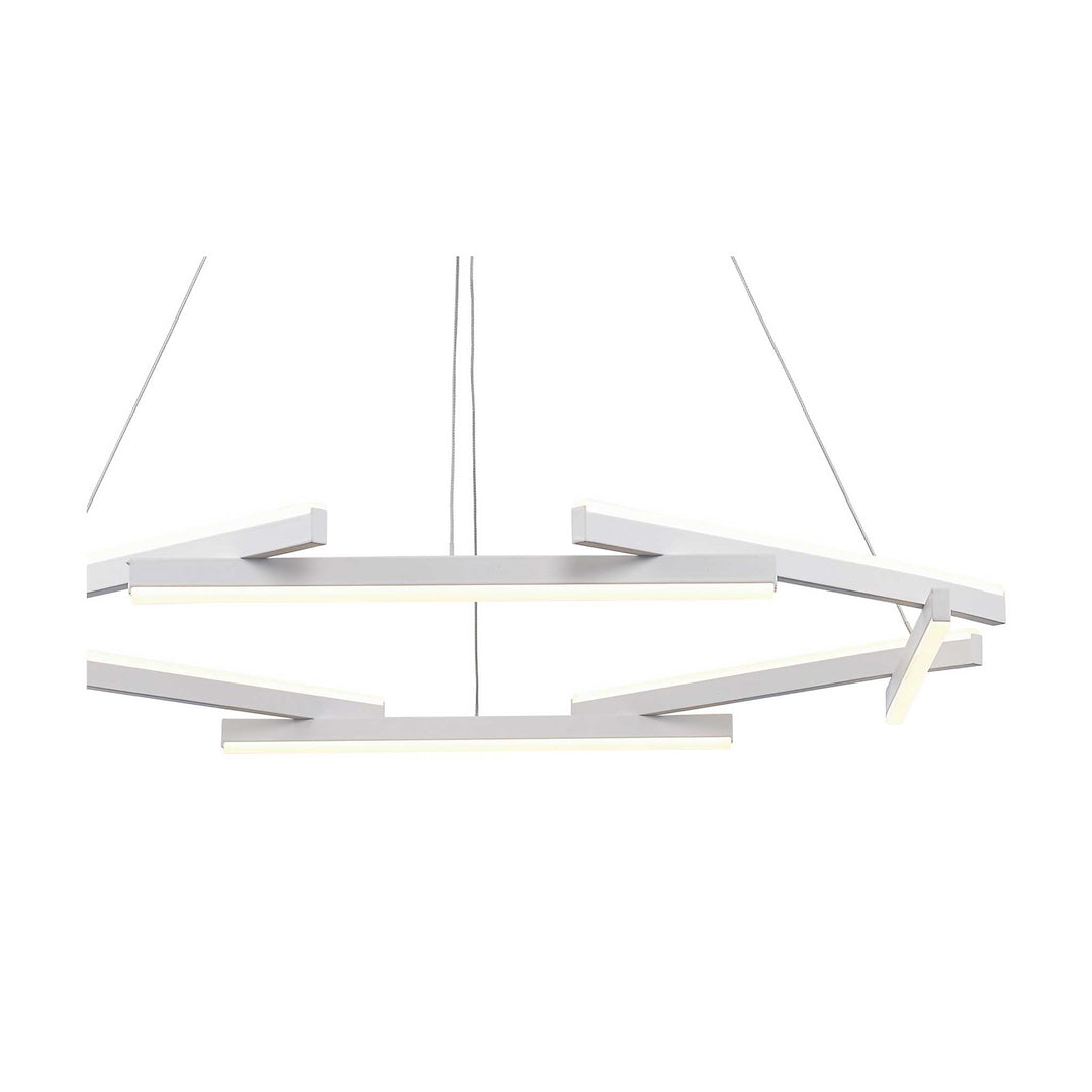 LED Celstia Modern Chandelier - White