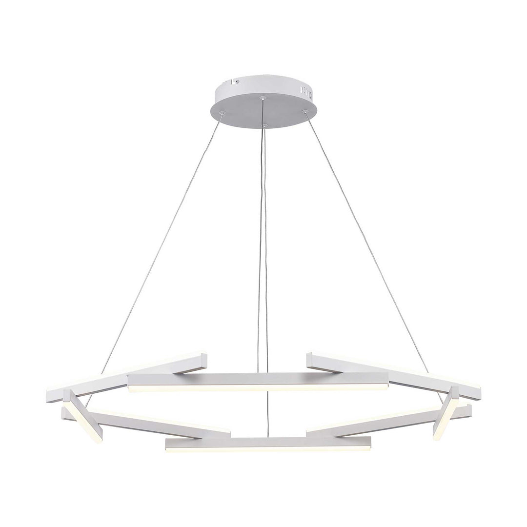 LED Celstia Modern Chandelier - White