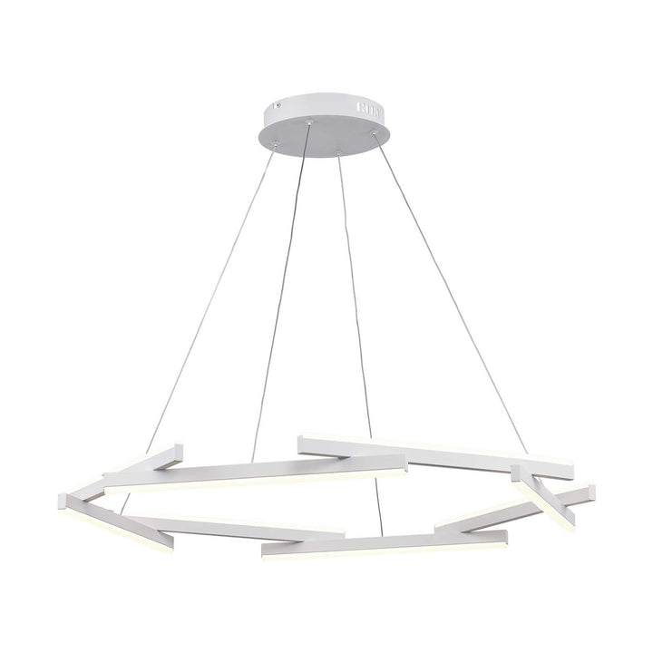 LED Celstia Modern Chandelier - White