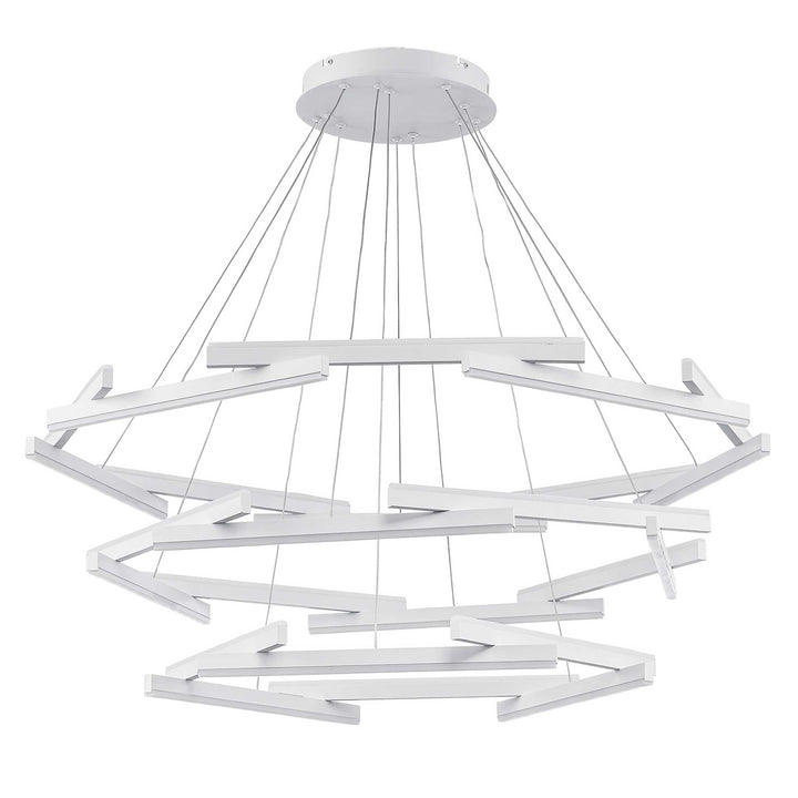 LED Celstia Modern Chandelier - White