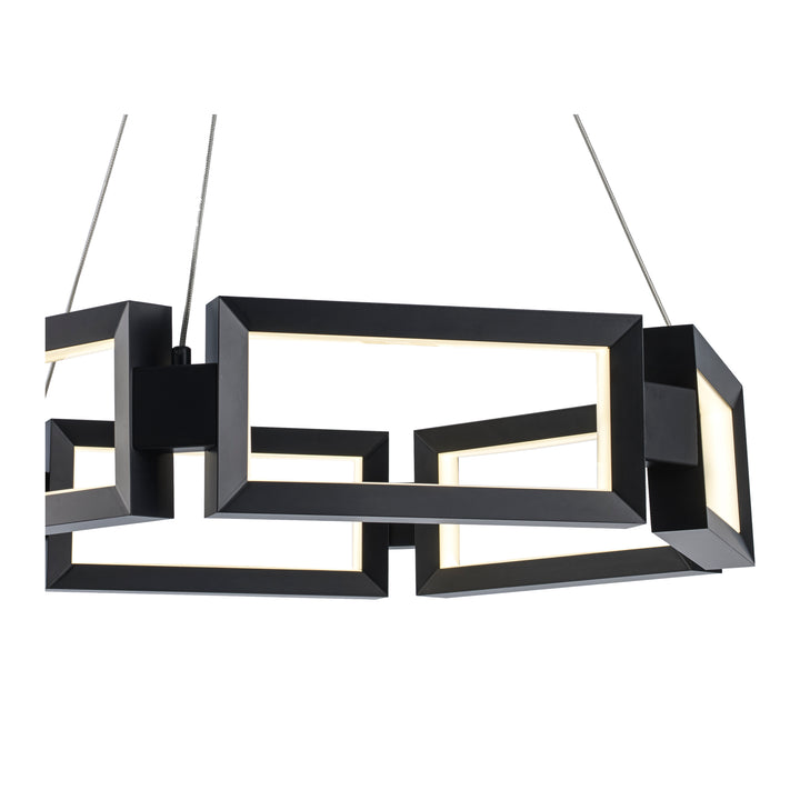 25 Nightingale LED Rectangle - Black