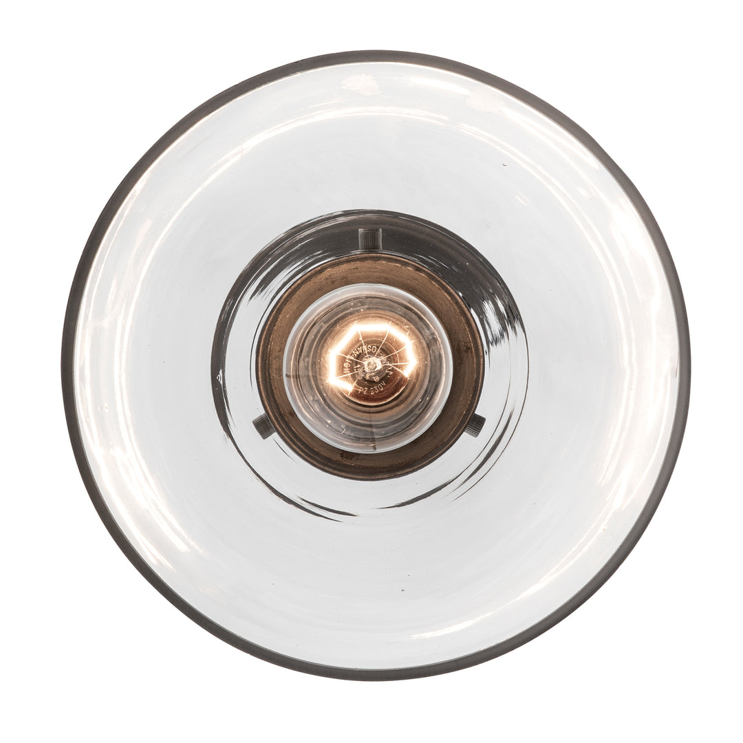 Jenny Single Light 7-1/2" Wide Mini Edison Bulb - Brushed Nickel