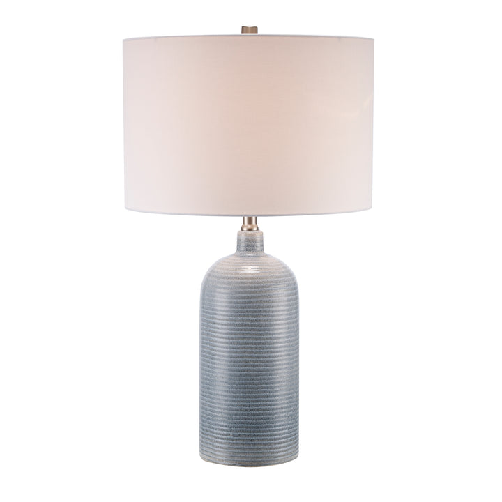 Cardinal Light Blue Table Lamp with Fabric Shade | RTL-9218 BL