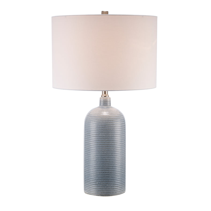 Cardinal Light Blue Table Lamp with Fabric Shade | RTL-9218 BL