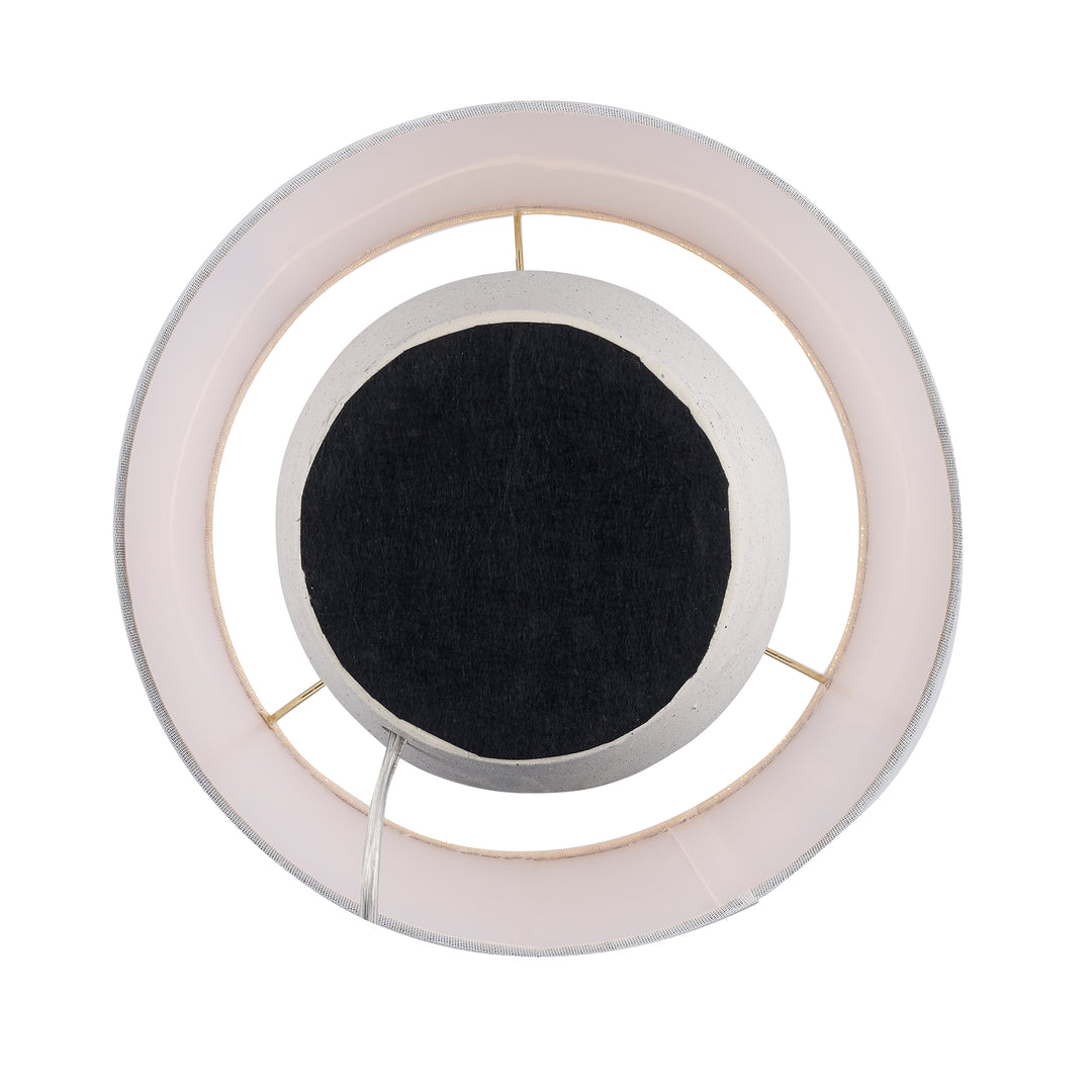 Cardinal Table Lamp with Fabric Shade - White | RTL-9219 WH