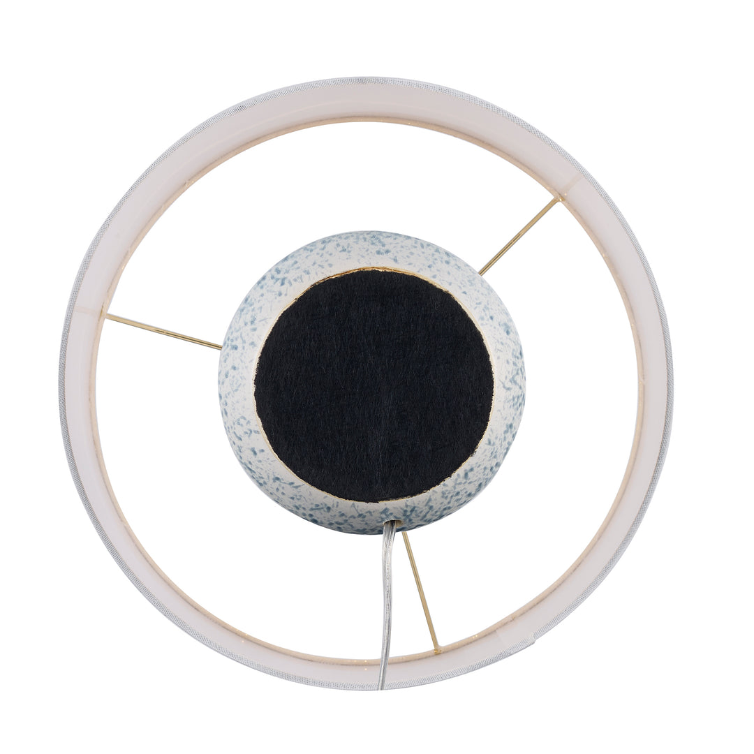 Stonewell Table with Fabric Shade - Blue | RTL-9237 BL