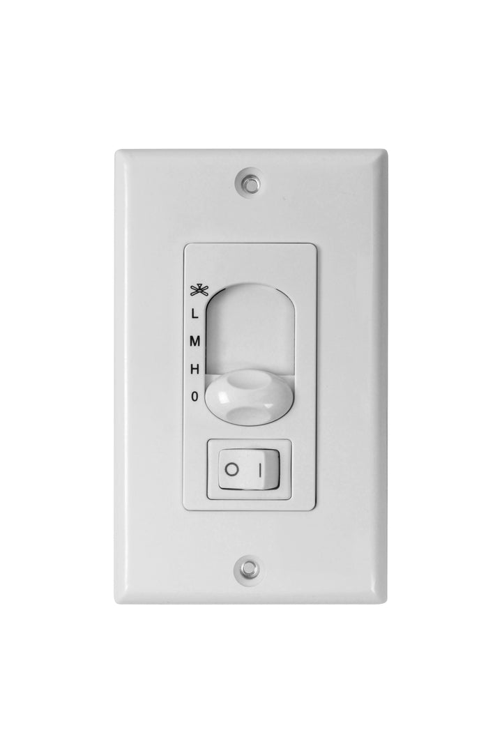 3 Speed Wall Control On/Off Sw -  White