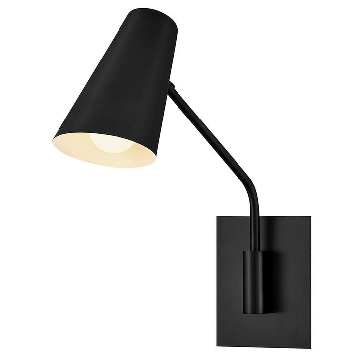 Bray 48310BK  Medium Swing Arm Single Light Sconce- Black