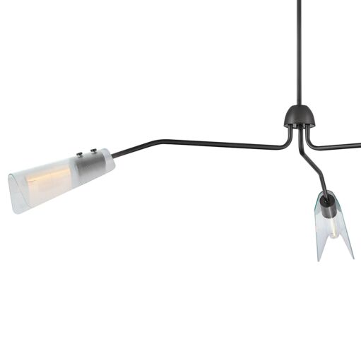 Altman 48303GMT  Extra Large Low Profile Chandelier - Gray