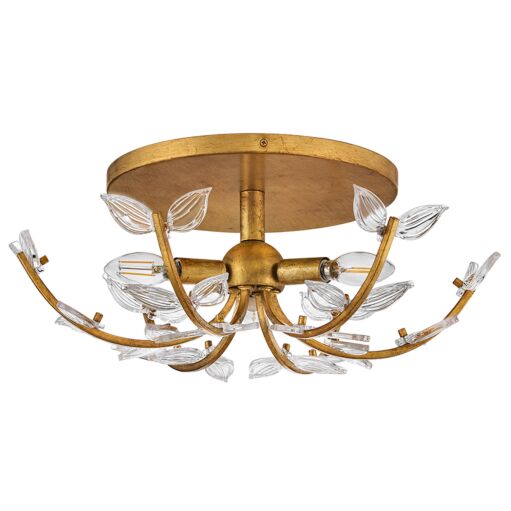 Aliso 48283DA  Medium Semi-Flush Mount - Bronze