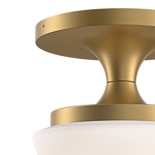 Knox 47811LCB Extra Small Semi-Flush Mount - Bronze