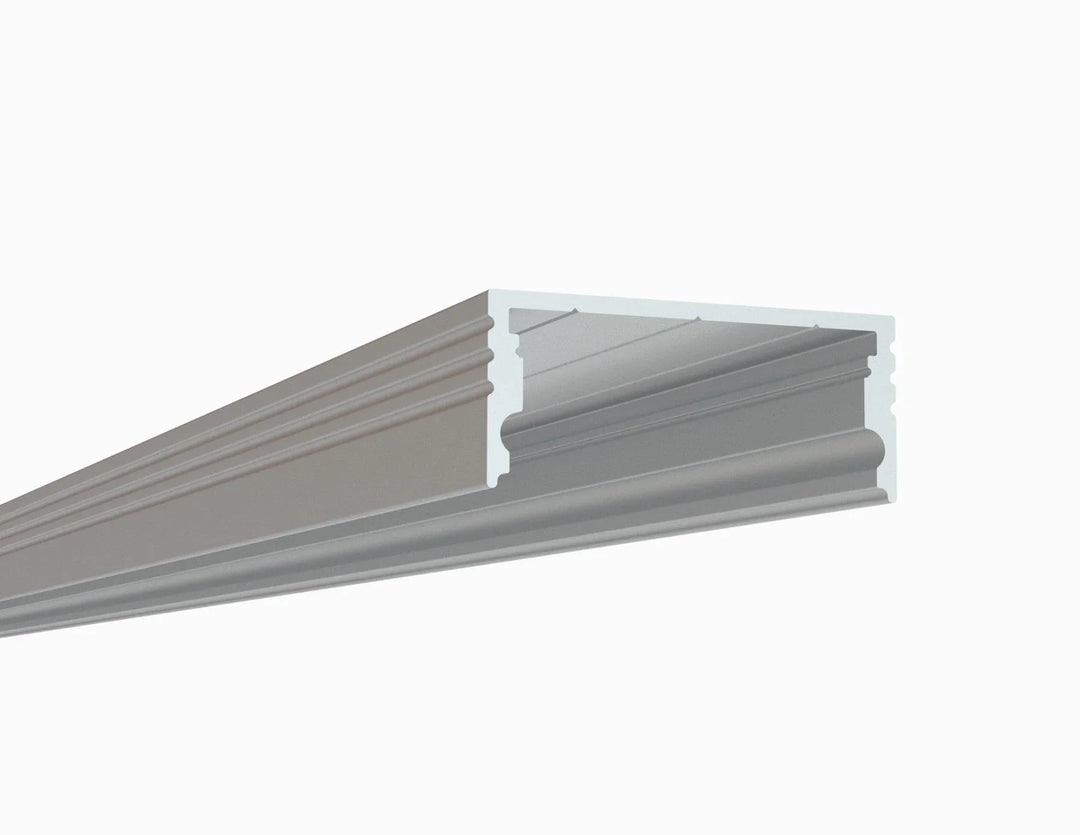 Alberko LED Channel - 1930ASL - Surface, 8 ft - Silver - Note: Shipping is not available for this product. "Pick up only".