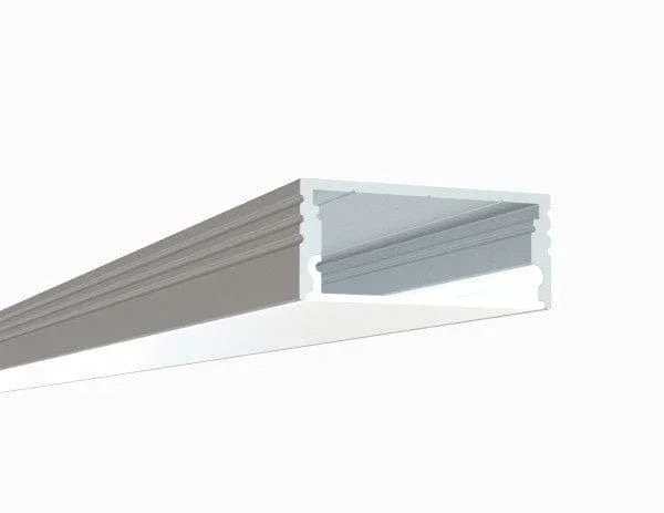 Alberko LED Channel - 1930ASL - Surface, 8 ft - Silver - Note: Shipping is not available for this product. "Pick up only".