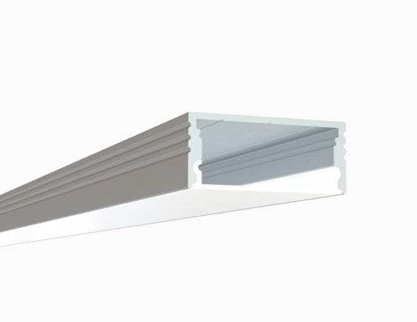 Alberko LED Channel - 1930ASL - Surface, 8 ft - Silver - Note: Shipping is not available for this product. "Pick up only".
