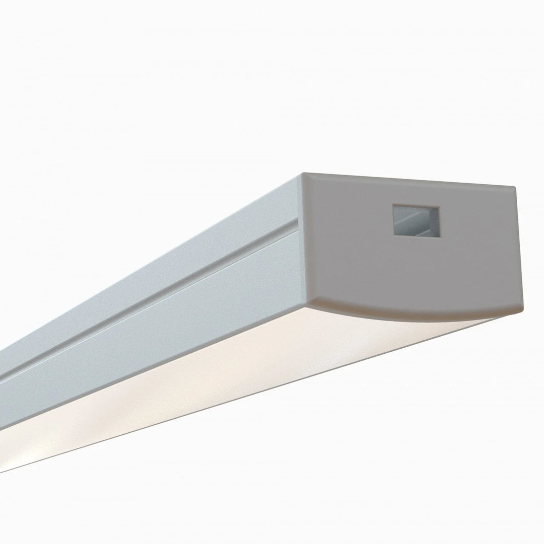 Alberko LED Channel - 1951ASL - Surface, 8 ft - Silver - Note: Shipping is not available for this product. "Pick up only".