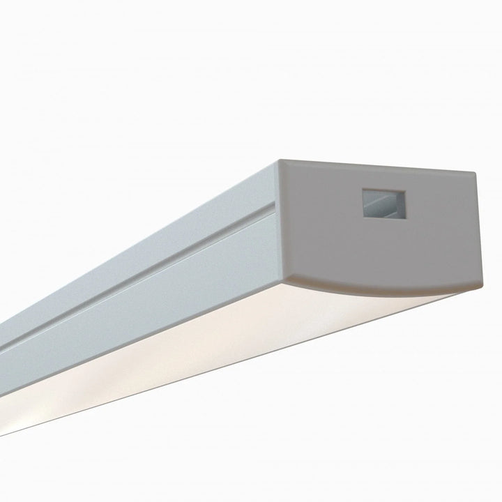 Alberko LED Channel - 1951ASL - Surface, 8 ft - Silver - Note: Shipping is not available for this product. "Pick up only".