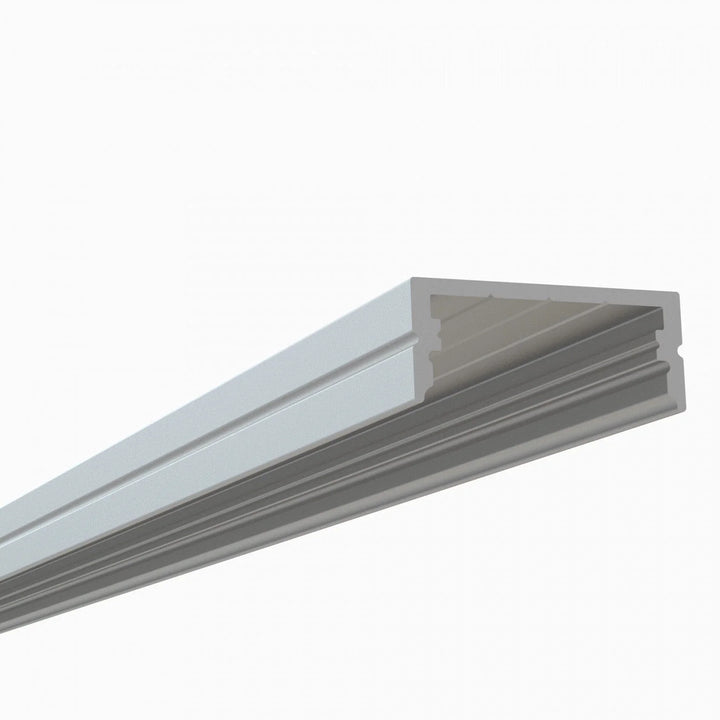 Alberko LED Channel - 1955ASL - Surface, 8 ft - Silver - Note: Shipping is not available for this product. "Pick up only".