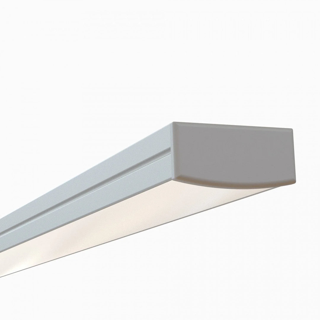 Alberko LED Channel - 1955ASL - Surface, 8 ft - Silver - Note: Shipping is not available for this product. "Pick up only".