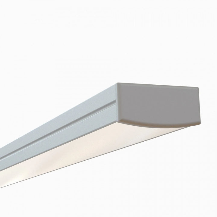 Alberko LED Channel - 1955ASL - Surface, 8 ft - Silver - Note: Shipping is not available for this product. "Pick up only".