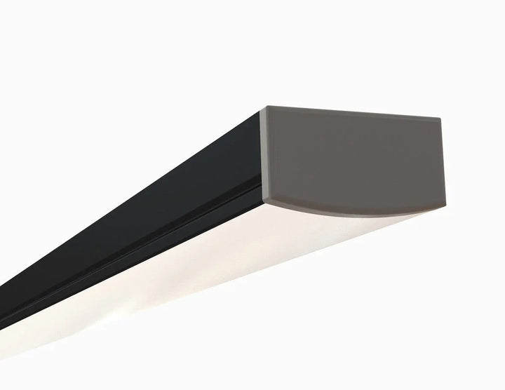 Alberko LED Channel - 1971ASL-B - Surface, 8 ft - Black - Note: Shipping is not available for this product. "Pick up only".