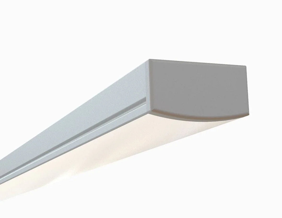 Alberko LED Channel - 1971ASL - Surface, 8 ft - Silver - Note: Shipping is not available for this product. "Pick up only".