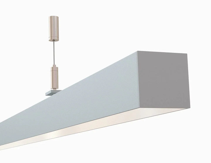 Alberko LED Channel - 435ASL - Surface / Pendant, 8 ft - Silver - Note: Shipping is not available for this product. "Pick up only".