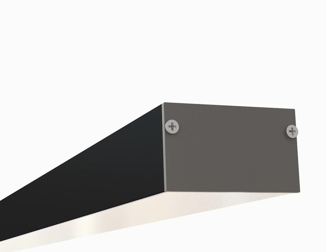 Alberko LED Channel - 455ASL-B - Surface/Pendant, 4 ft - Black